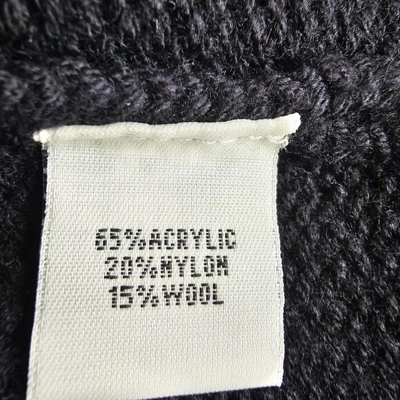 Kenneth Cole New York Sweater/Cardigan Black Long Sleeve Zip-Up Women's small - Picture 9 of 11